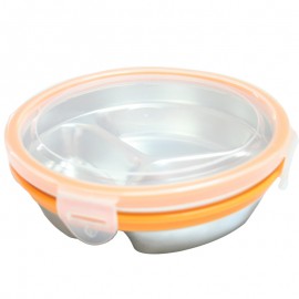 Snack Box Stainless Steel Multi Meal 19.5 cm